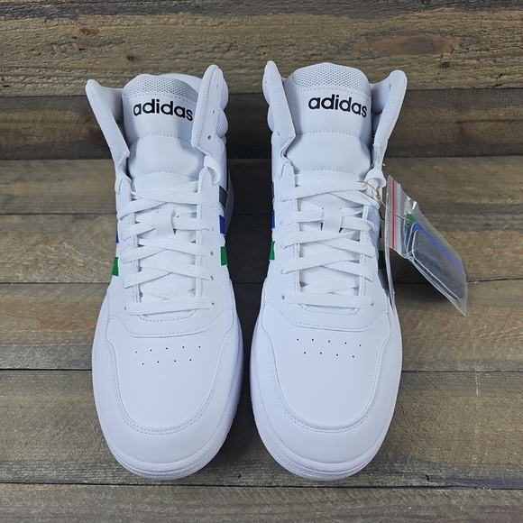 adidas Hoops 3.0 Mid Classic Men's Basketball Shoes - Picture 5 of 10